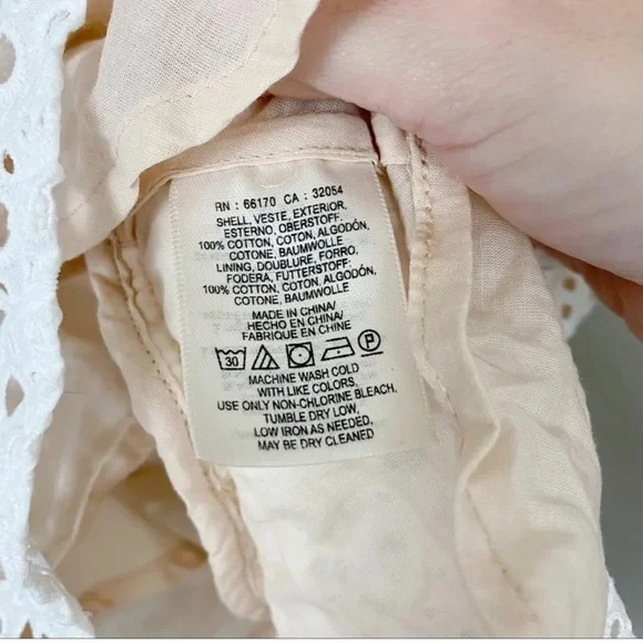 Anthropologie |  HD in Paris Georgia Cotton Eyelet Dress - Picture 9 of 9